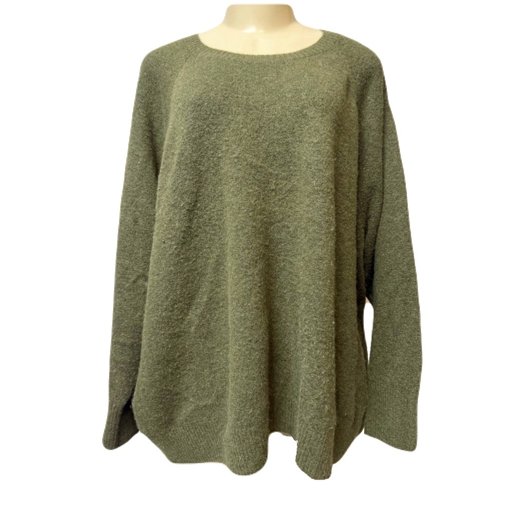 Old Navy Sage Green Soft Stretchy Comfy Sweater Size XXL
